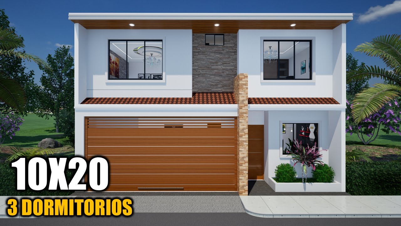 HERMOSA CASA Y MODERNA 10X20 - 2026 (LUIS ARQ) 
