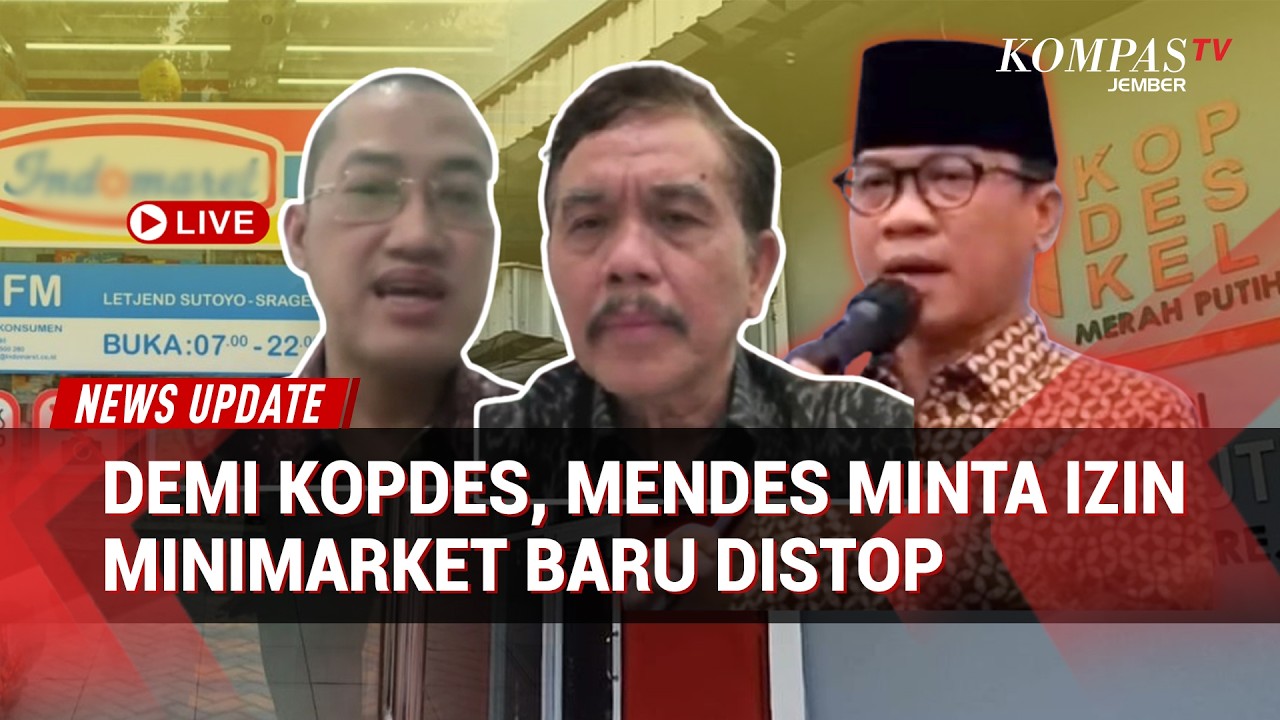 Demi Kopdes Merah Putih, Mendes Minta Izin Minimarket Baru Distop! Langkah Berani atau Kontroversi?