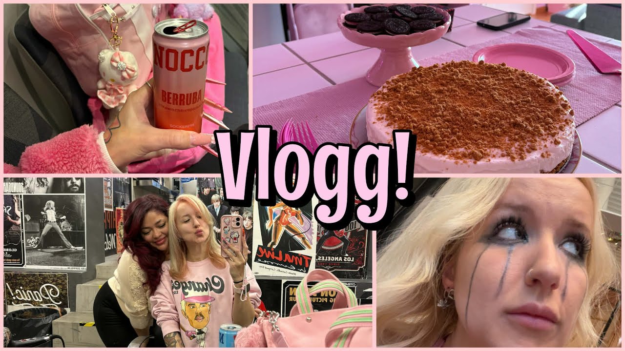 VLOGG - musikvideoinspelning, barnvakt & nytt hår!