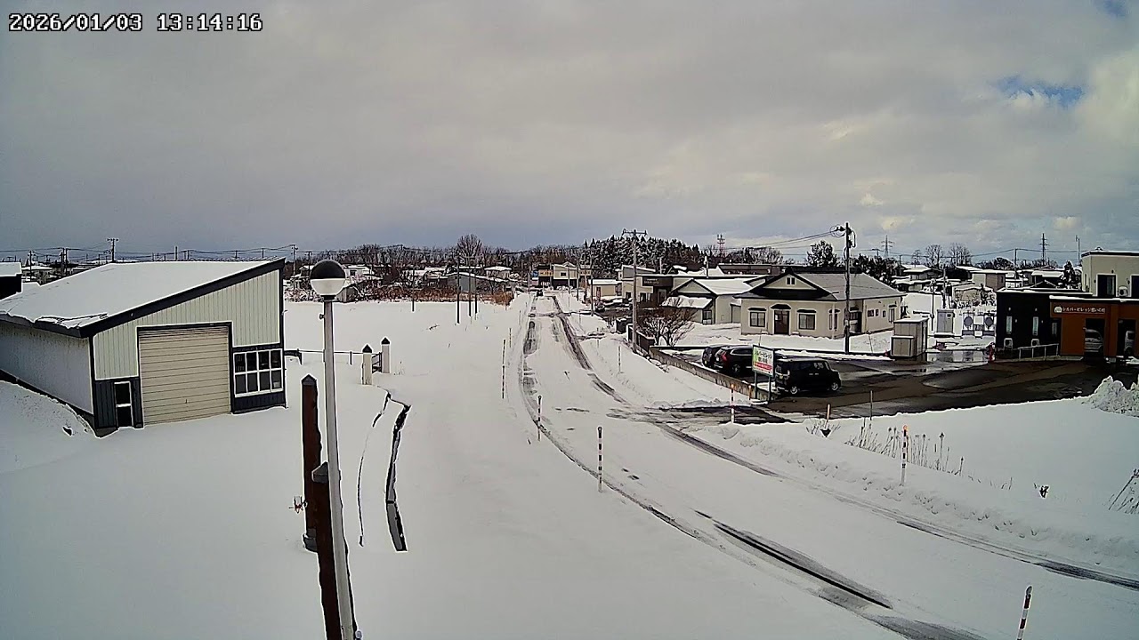 青森県五所川原市漆川ライブカメラ Aomori Goshogawara Live camera.world.cam