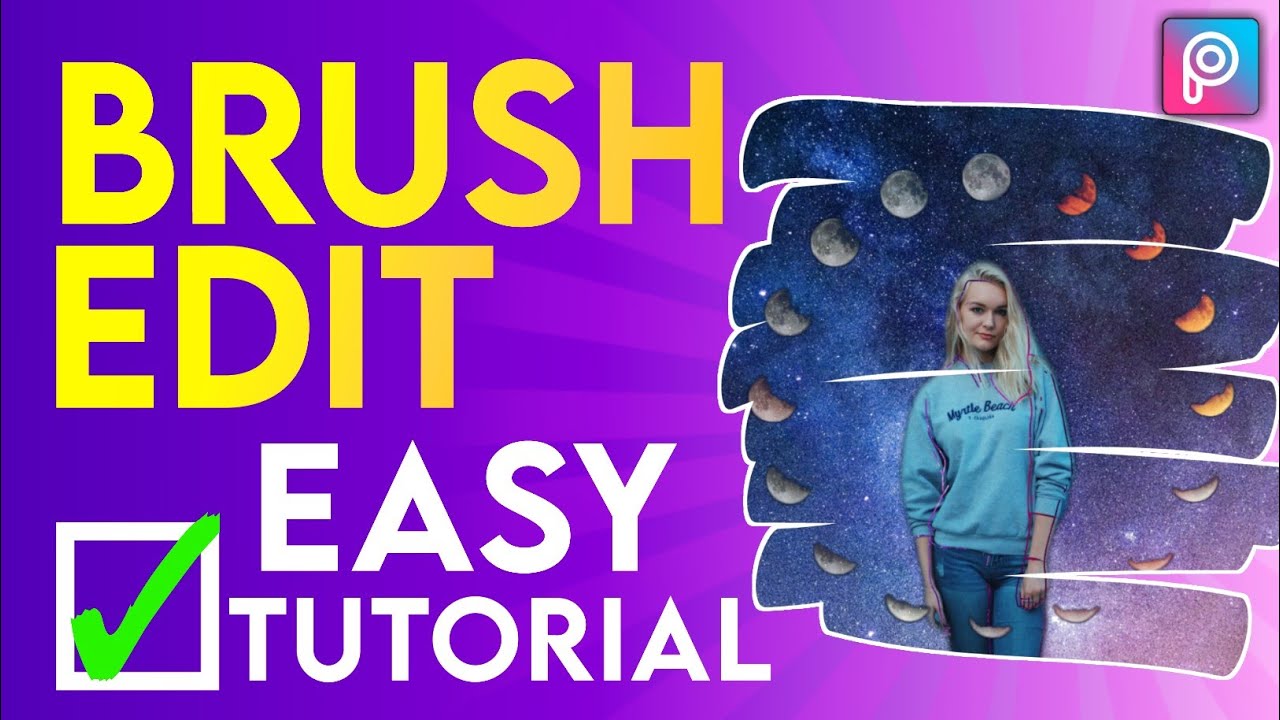 PicsArt Ink Brush effect | PicsArt Editing tutorial