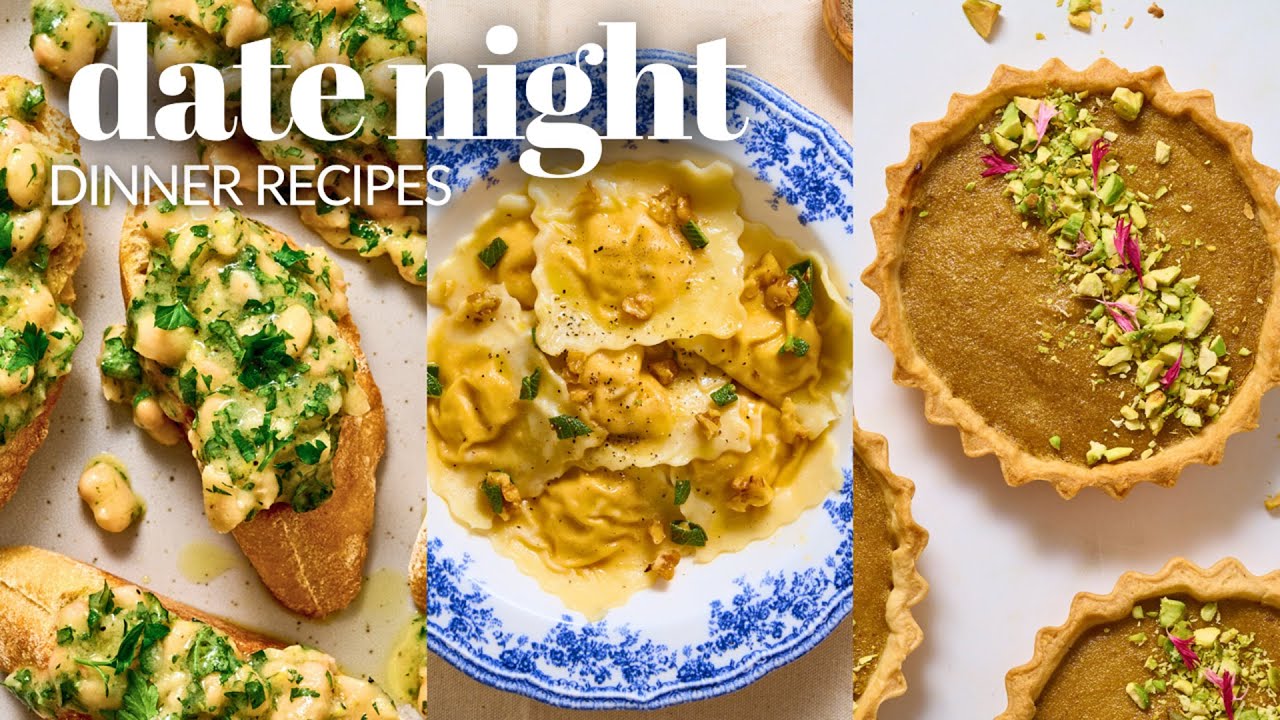 Ultimate 3 Course DATE NIGHT Dinner Recipes ❤️ (vegan valentine's)
