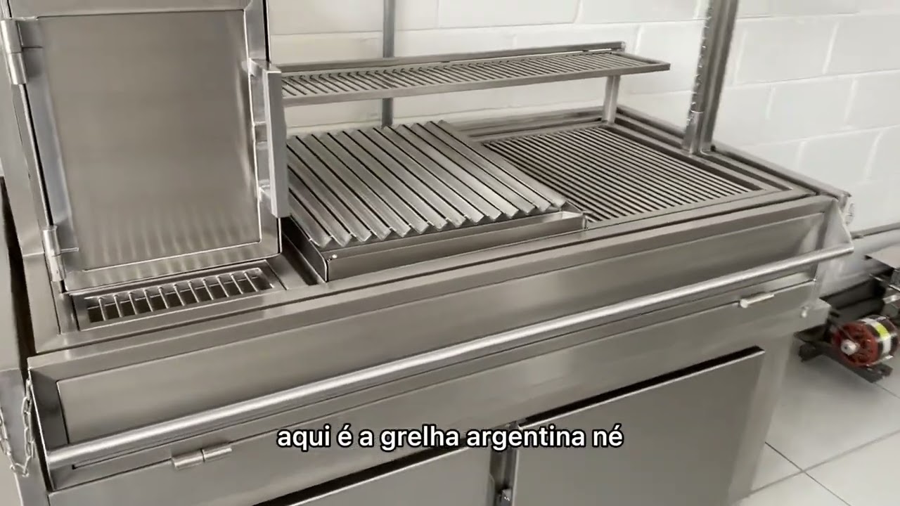 Parrilla feita sob medida.Qualidade e durabilidade
