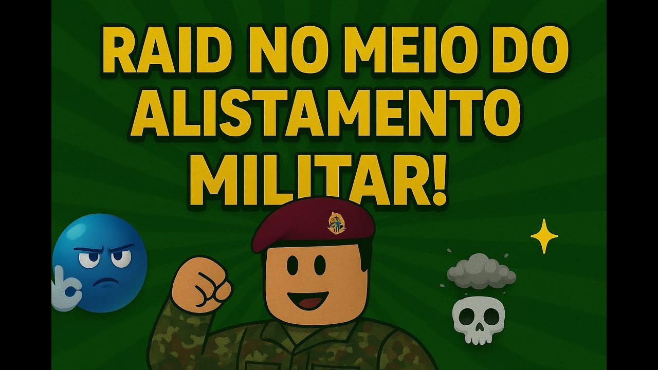 Alistamento Militar e teve raid!! (EB do Tevez) – Passo a Passo Completo 🇧🇷