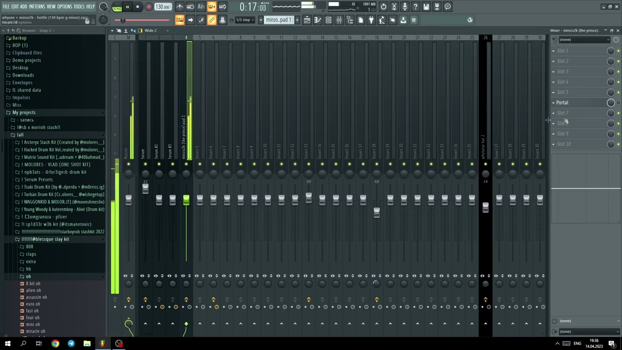 how to make rollin thrax & southsidesilhouette type beat (fl studio 21 tutorial)