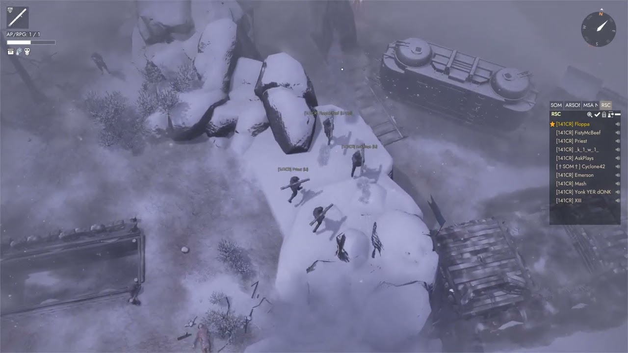 Foxhole War 100, Mox Railway Storm Cannon kill.
