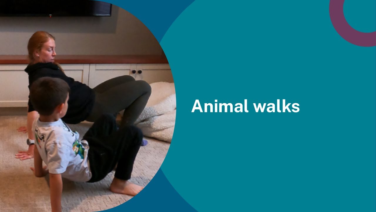 Toe walking (4/6): Animal walks