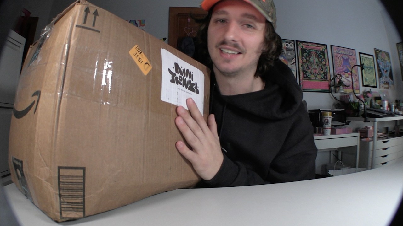 Huge Finger Board Unboxing | Mini Trowel