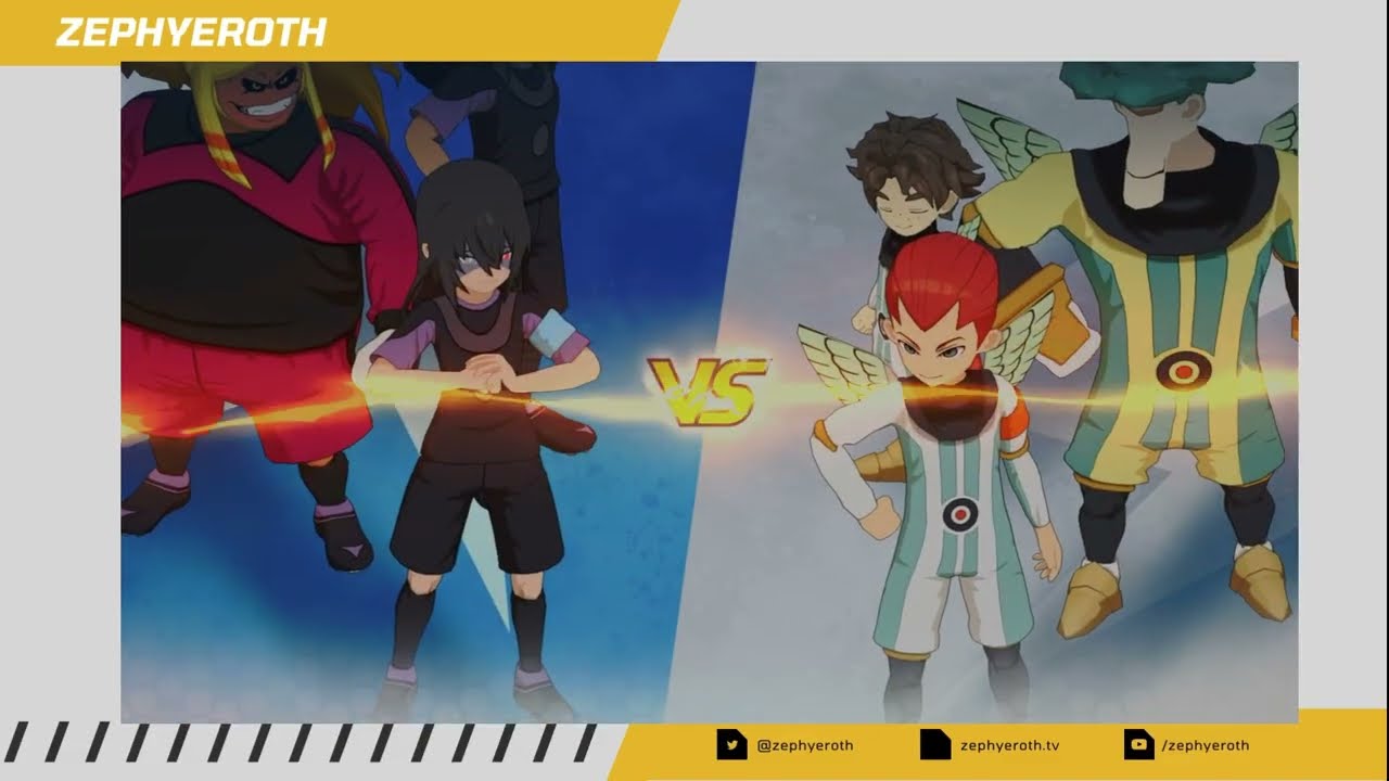 Inazuma Eleven VR - Chronicle Mode - FF International Route 12 - Apostles from the Sky