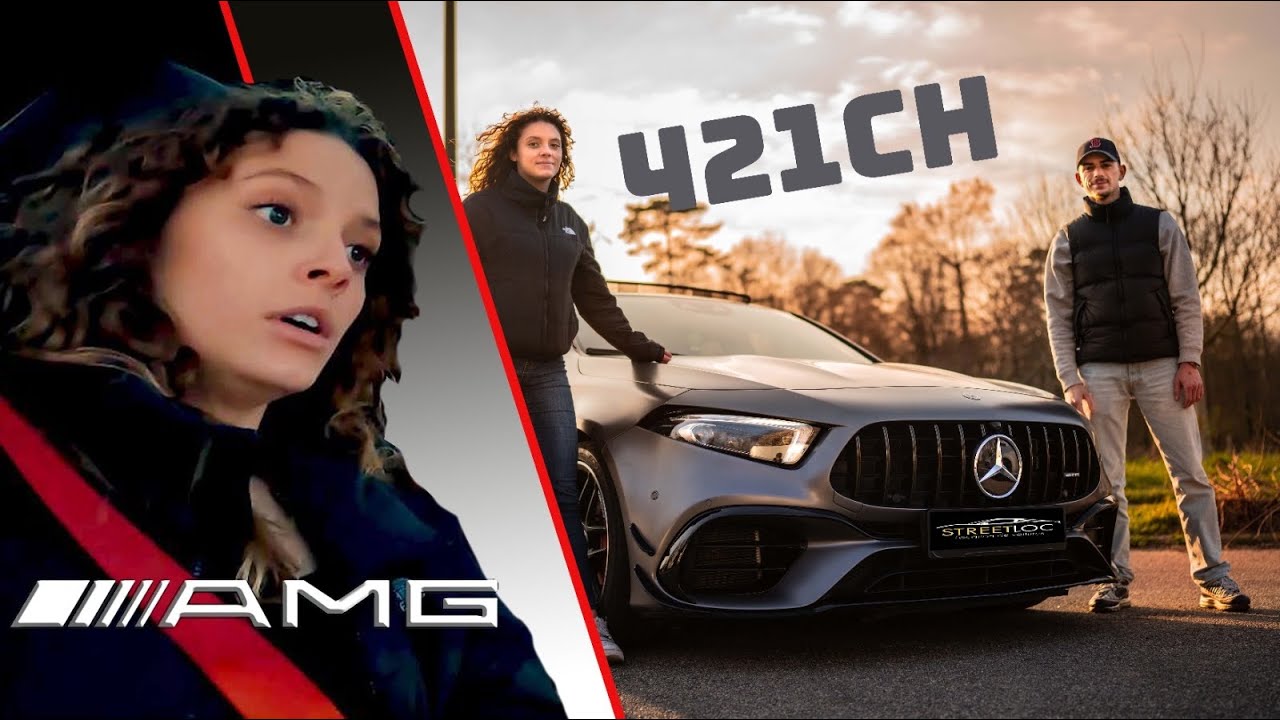 ELLE EN RESTERA CHOQUÉE !!! 😰A45S AMG PAS LA POUR RIGOLER 😅