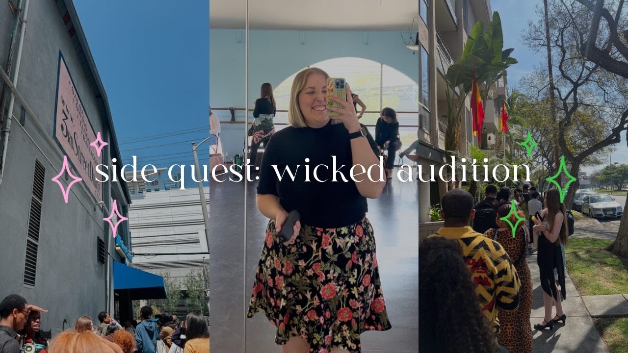 come with me to my first audition in almost 10 years....