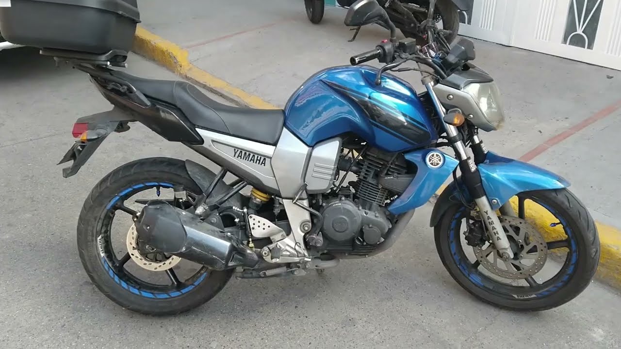 YAMAHA FZ 16 AZUL con el kit de freno de disco ws 3208183793