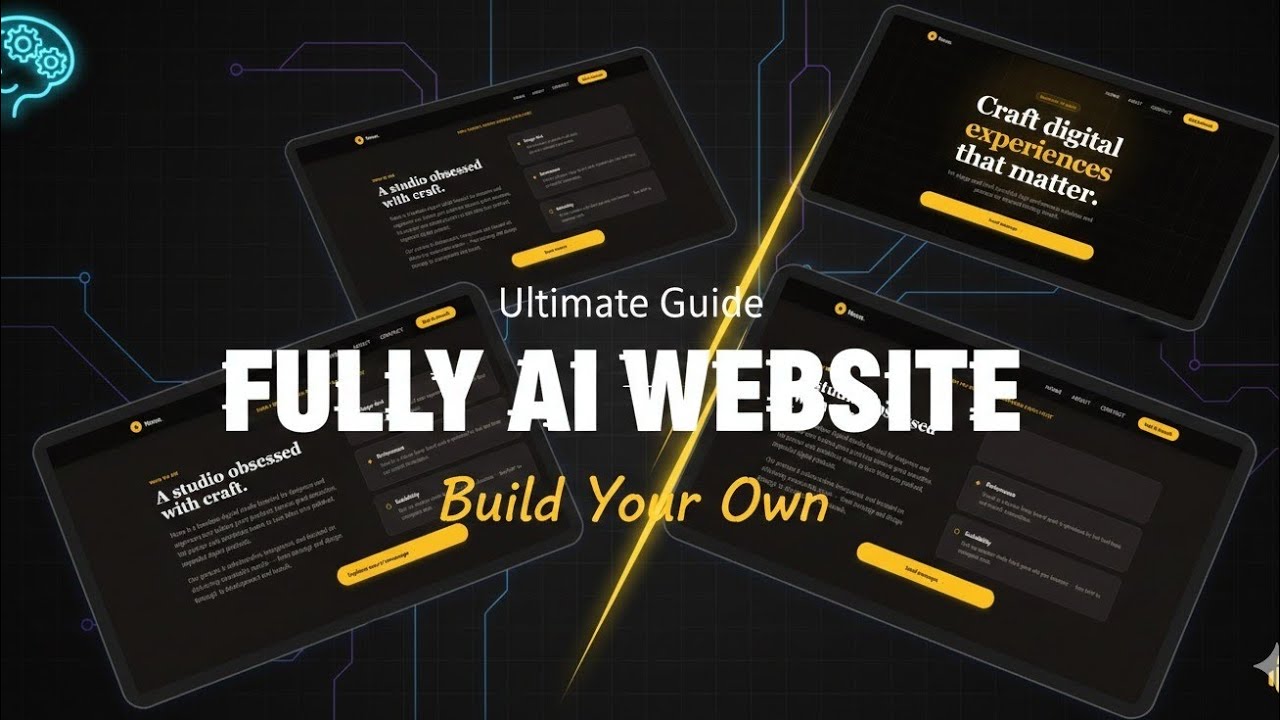 Fully Ai generate Website #ai #code #aiwebsite 