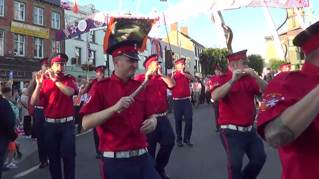 Lisburn Opening of the Arch & Battle of the Somme commemoration parade 1st July 2025 #somme
