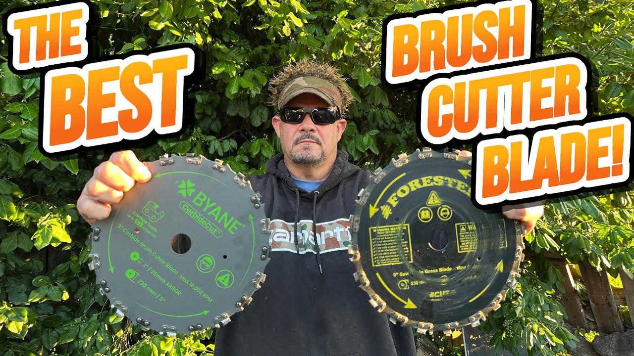 The BEST Brush Cutter Blade for Your Trimmer - Forester Carbide Blade