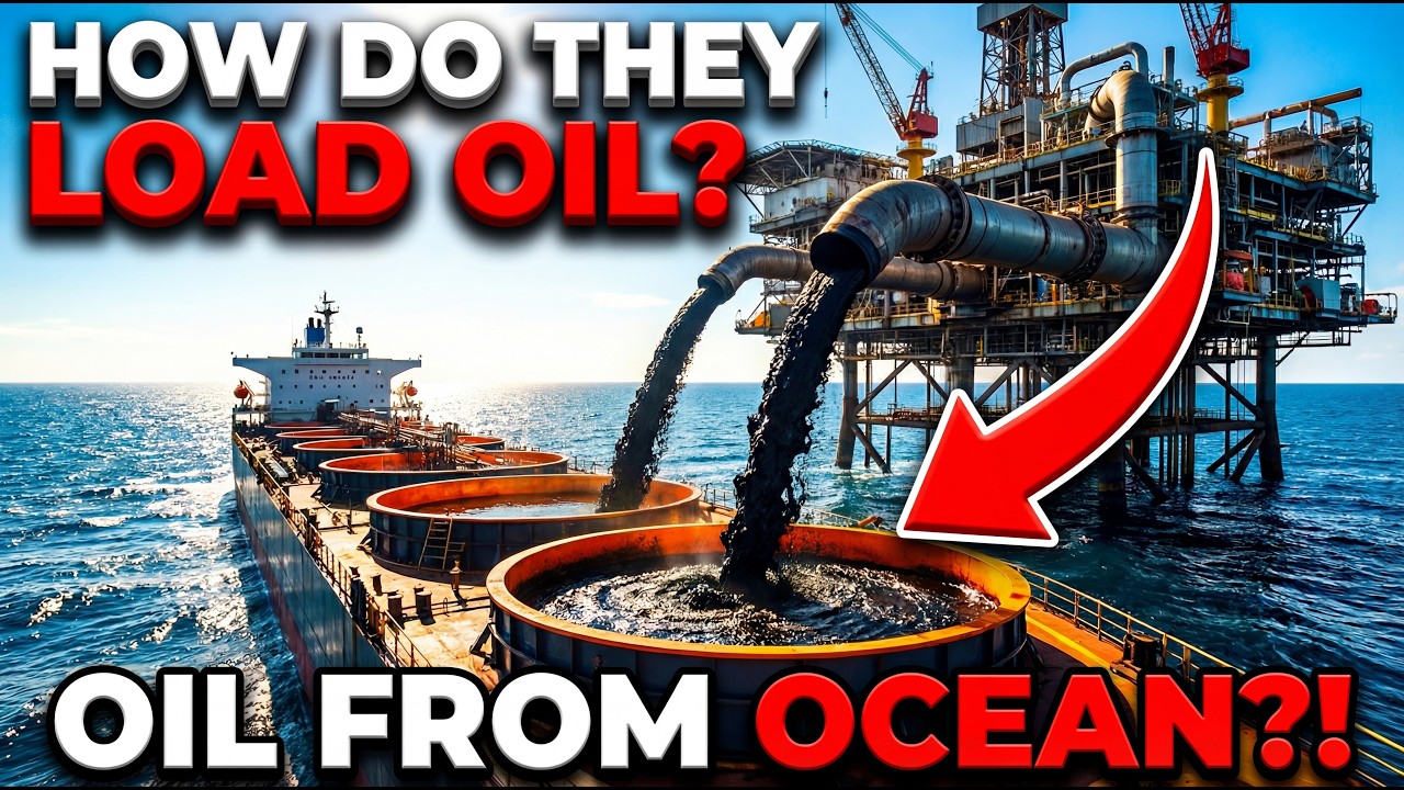 How Crude Oil Goes From Ocean Floor To A Massive Tanker Ship