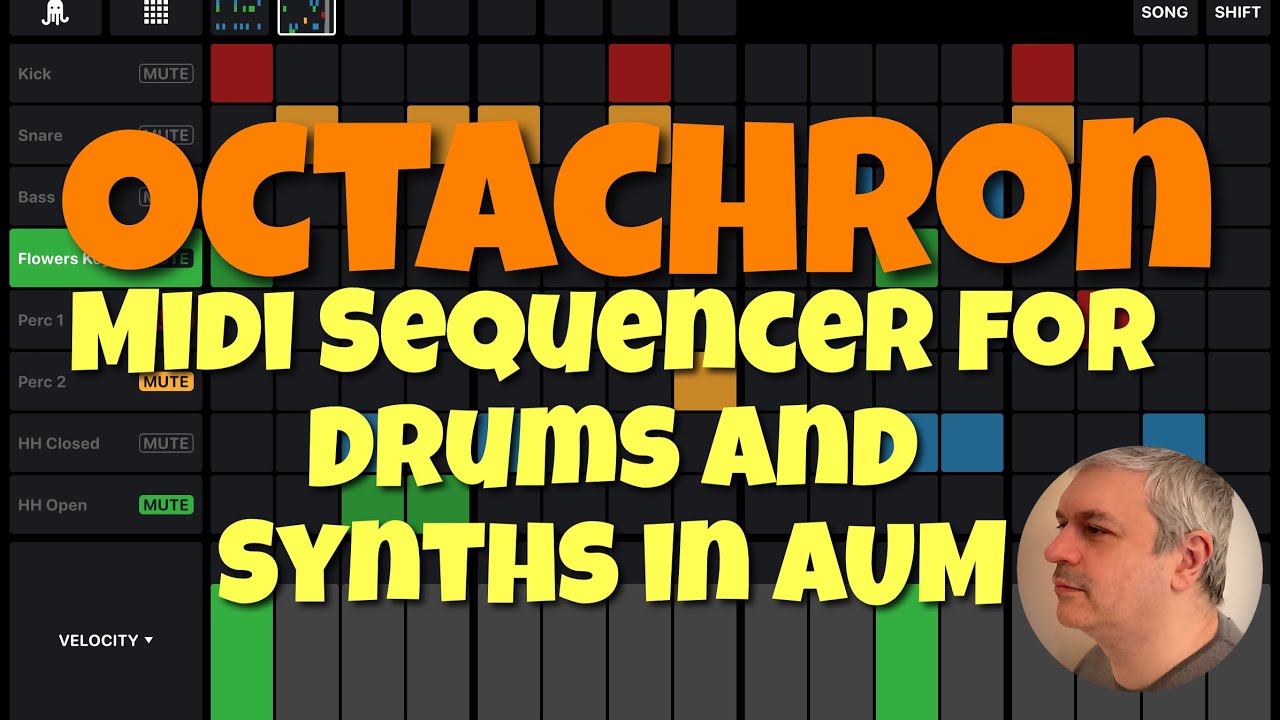 Octachron AUv3 Drum Midi Sequencer - Sequencer for Drums and Synths