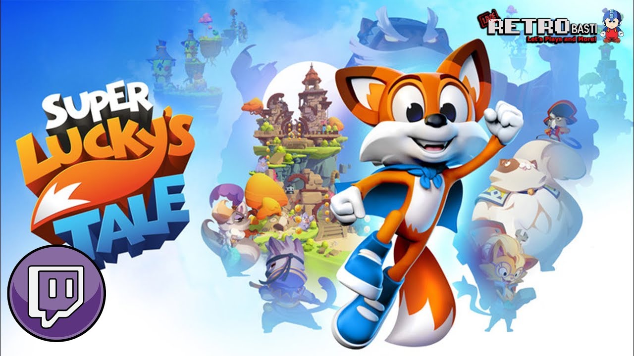 Livestream ► Super Lucky's Tale - [GERMAN/BLIND/100%] - #01 -  Livestream vom 04.08.2018 (1v2)