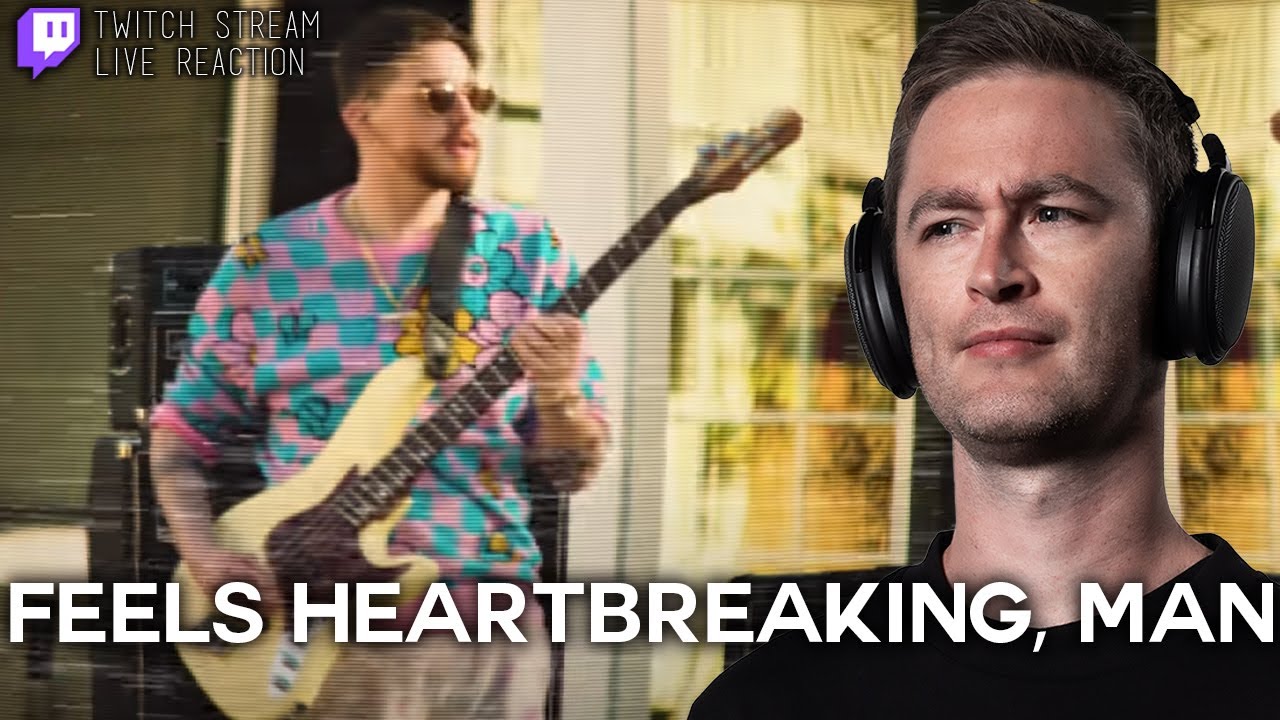 Dance Gavin Dance - Feels Bad Man REACTION // Tim's last video. // Aussie Bass Player Reacts
