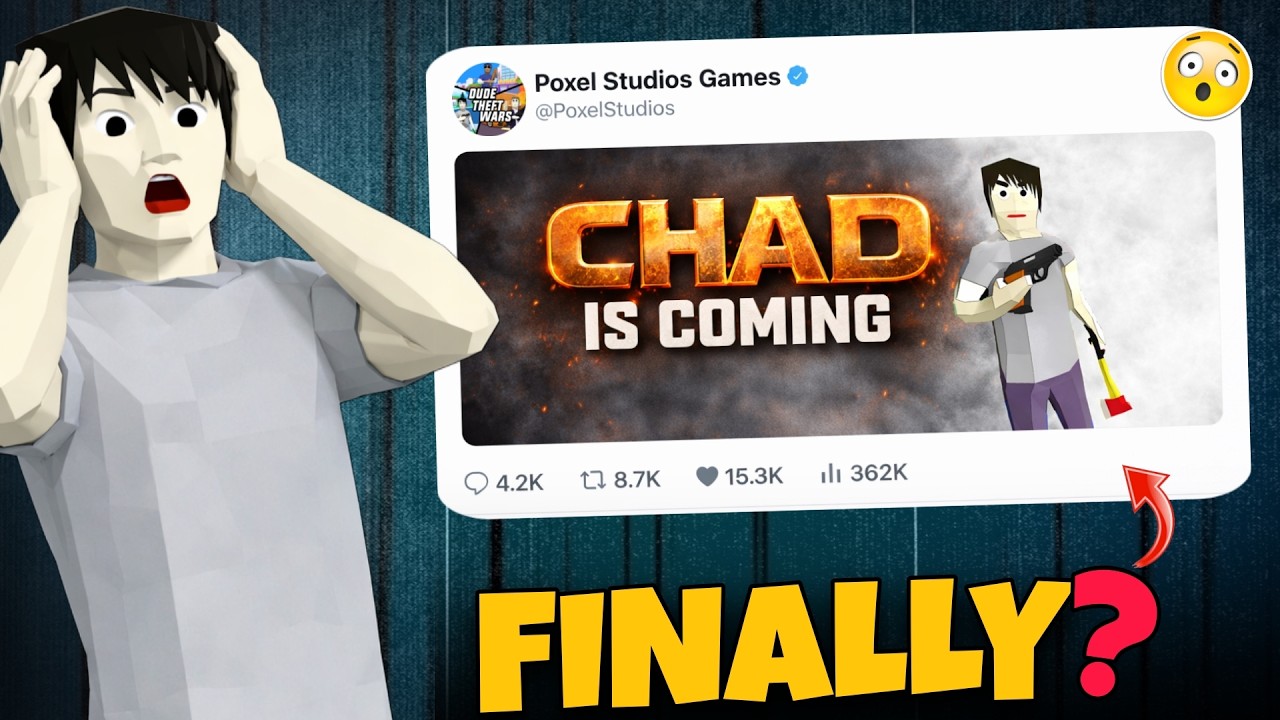 FINALLY CHAD IS COMING? 😱