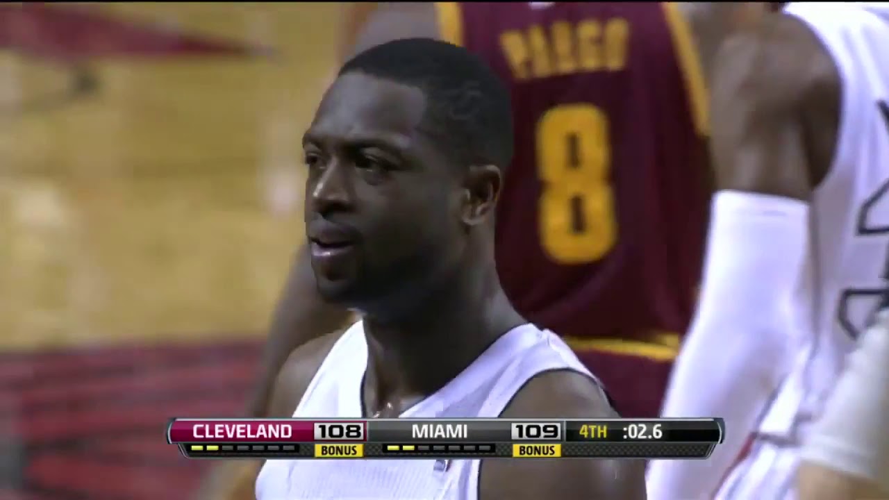 Dwyane Wade Highlights 2012-13 Season - Third Ring!