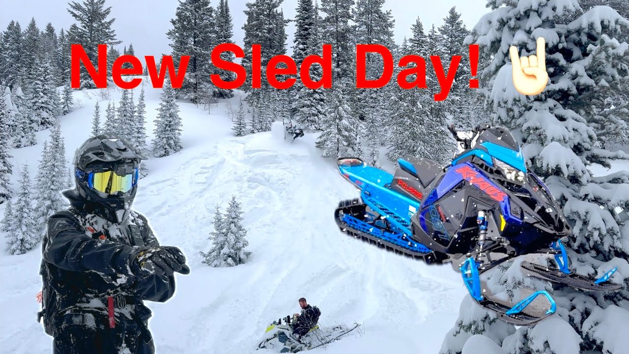 New Sled Day + First Ride!