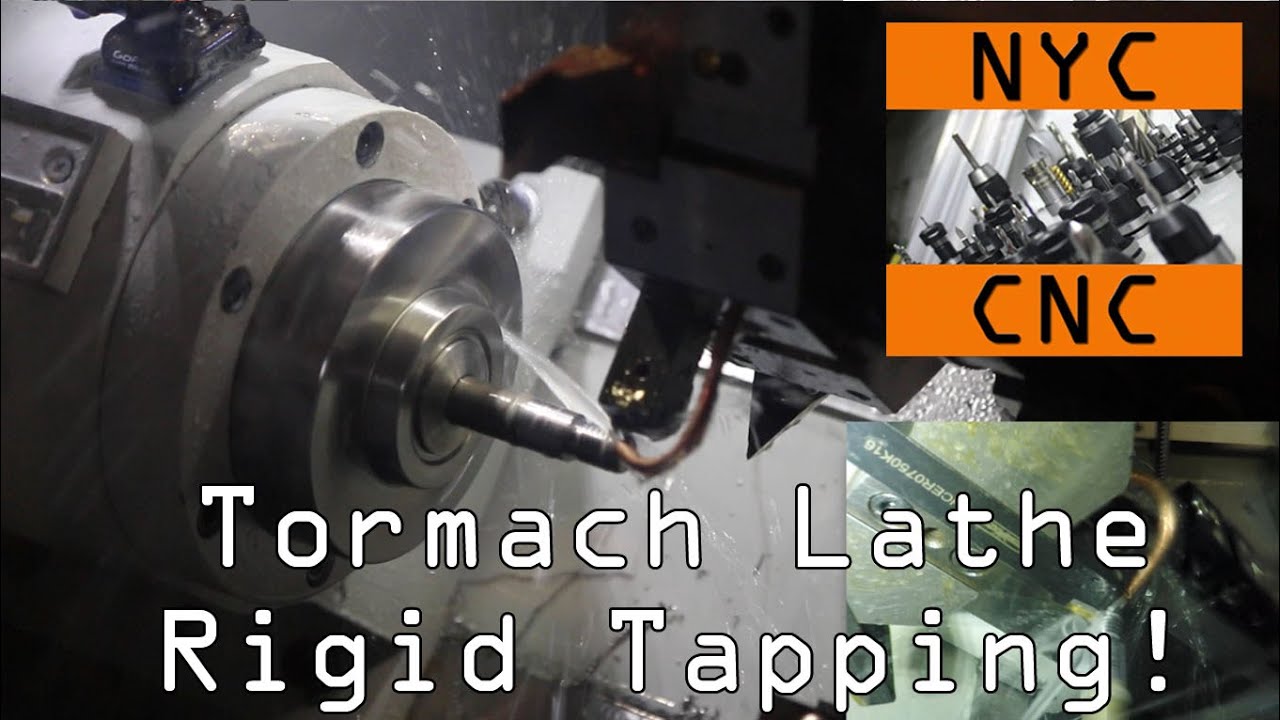 Жесткое нарезание резьбы и многое другое на токарном станке с ЧПУ Tormach! Widget33