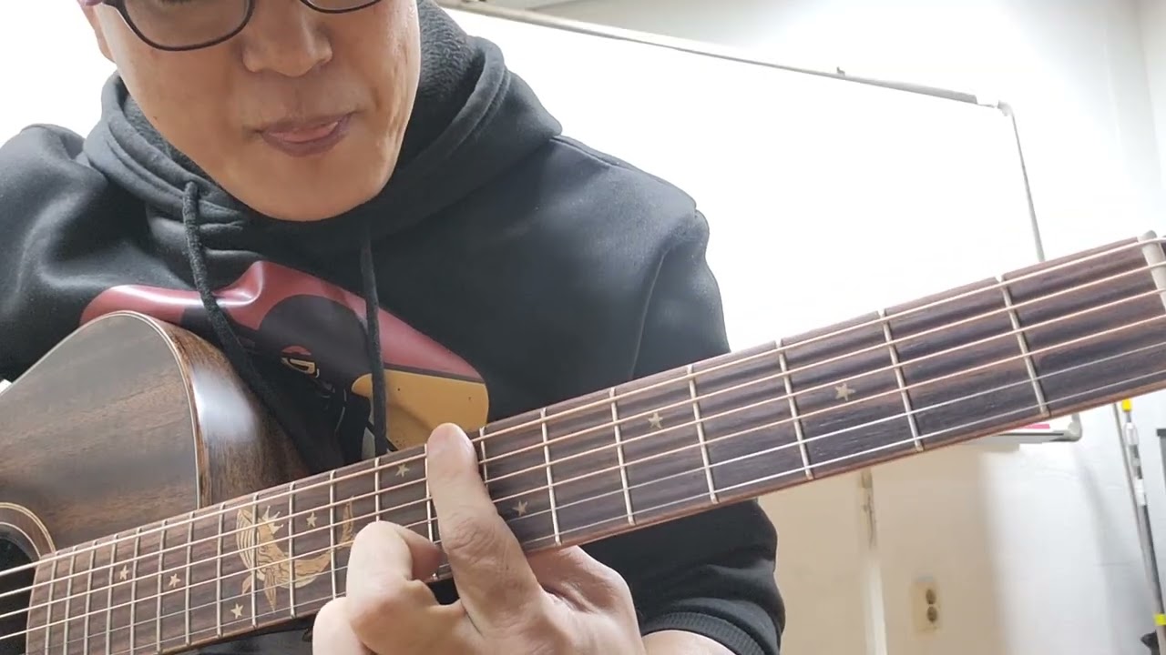 통기타 도레미파 (스케일) 쉽게 암기하기