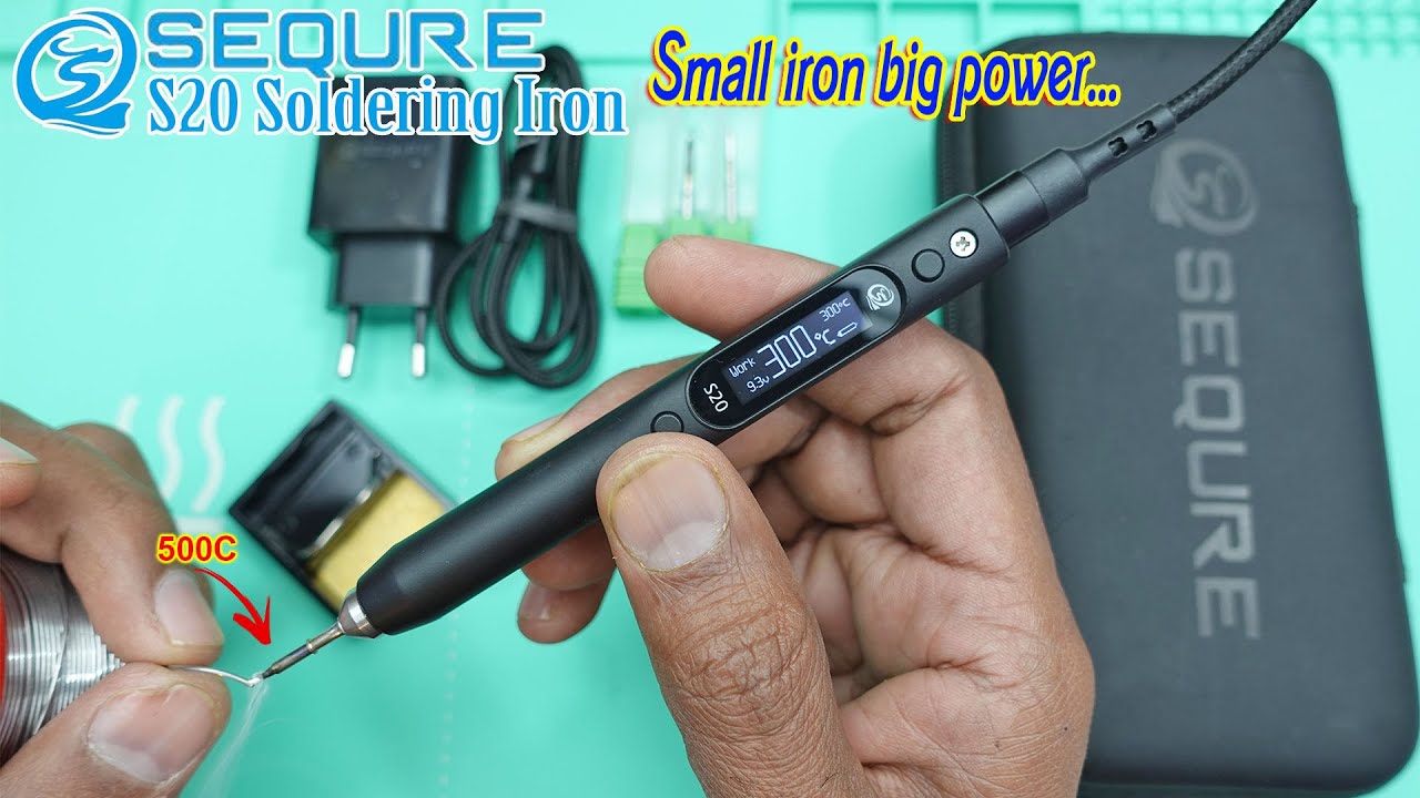 SEQURE S20 Nano Electric Soldering Iron USB Power portable and good for mobile phone repairing