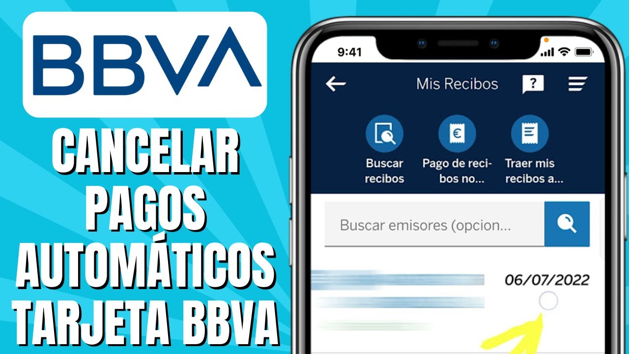 C&oacute;mo CANCELAR Pagos Autom&aacute;ticos De Mi Tarjeta BBVA