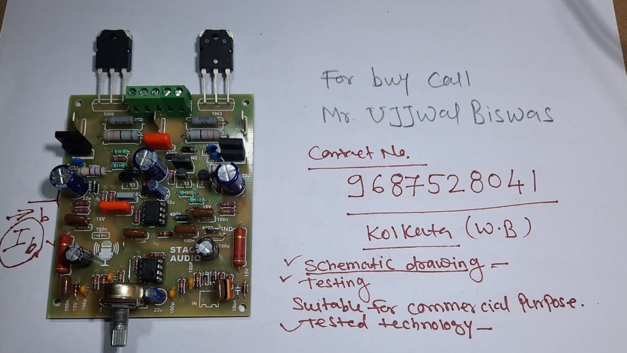 1000W driver board with multiple emitter flower and DC offset