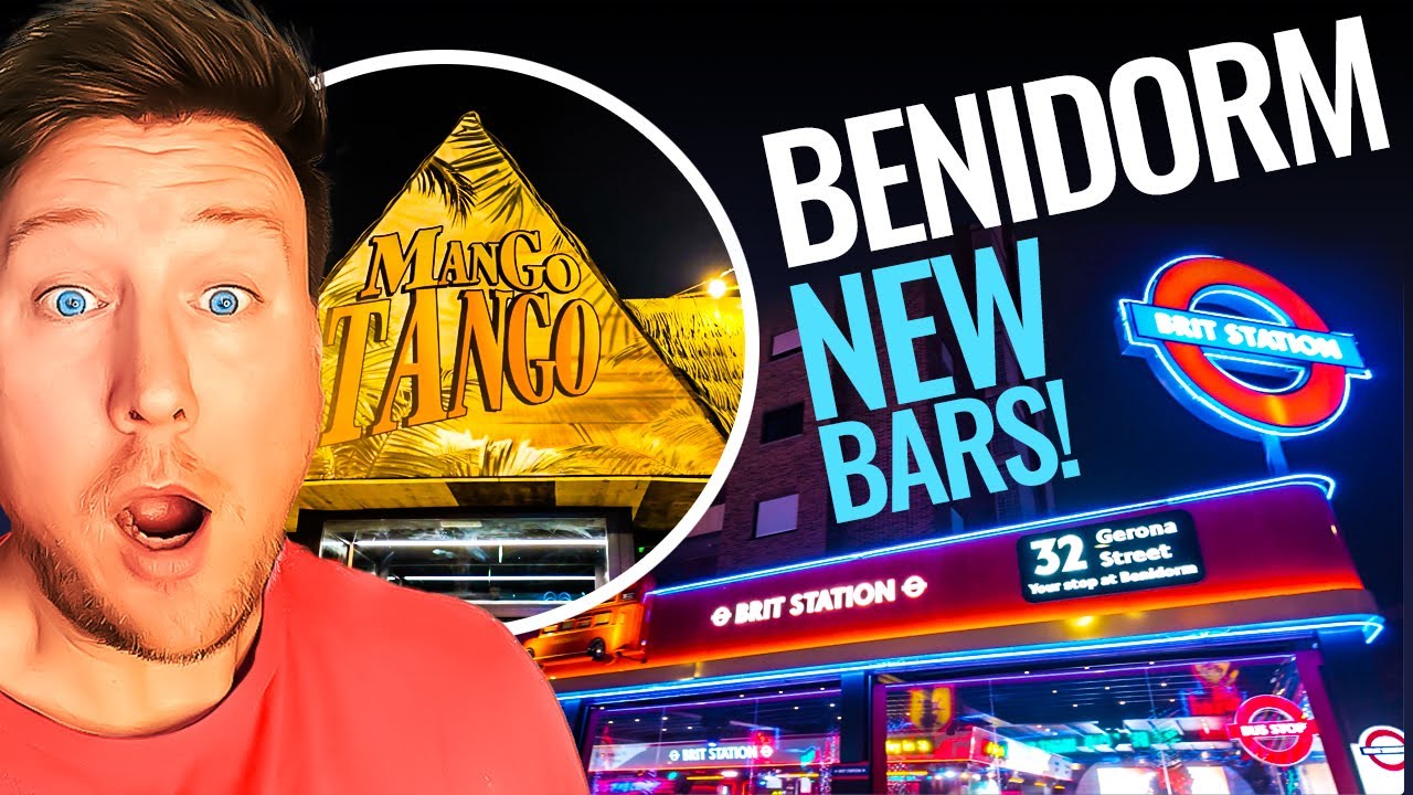 SHOCKED by these brand NEW bars on a BENIDORM pub crawl!