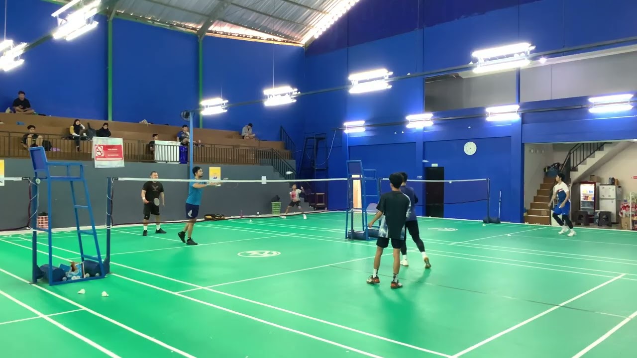 BADMINTON PB SIRING MINGGU PAGI LAPANGAN ZACKY BADMINTON HALL GAME 1, 8 FEBRUARI 2026