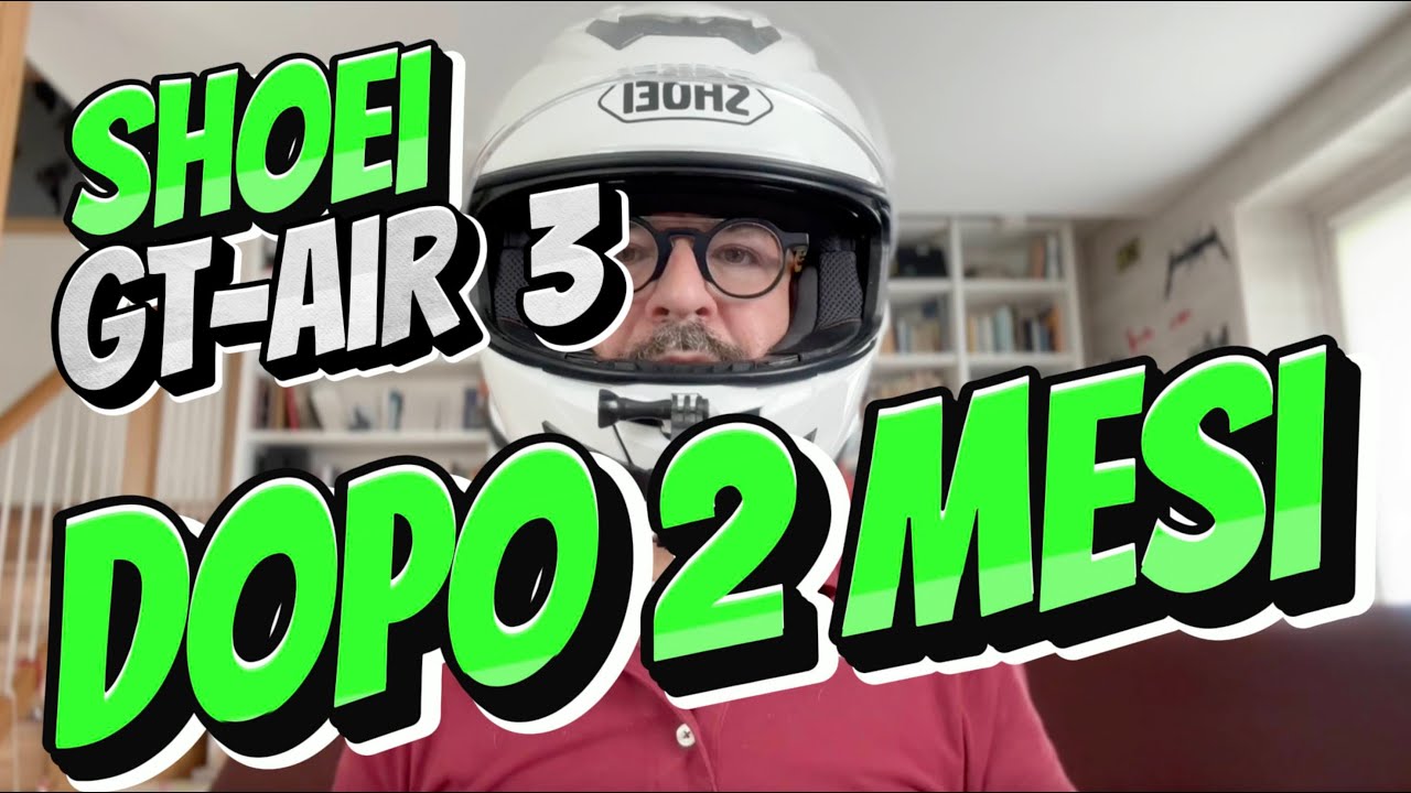 Shoei GT-AIR 3 + Sena SRL 3. Dopo 2 mesi