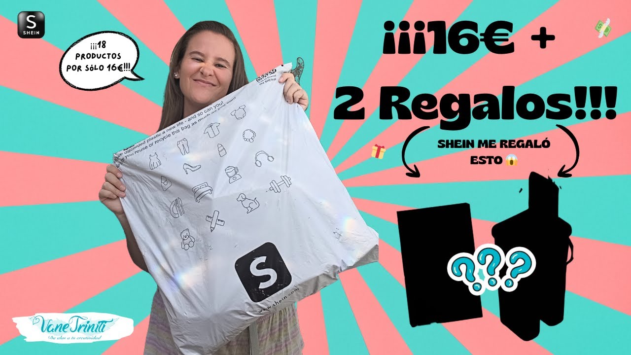 💸Pedido Shein de 16€ + ¡2 REGALOS QUE YO ELEGÍ!🎁