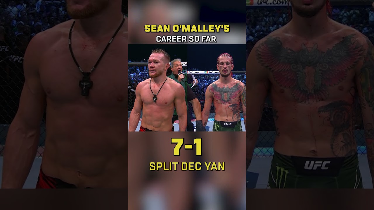Sean O'Malley's UFC career so far!!! 😤 