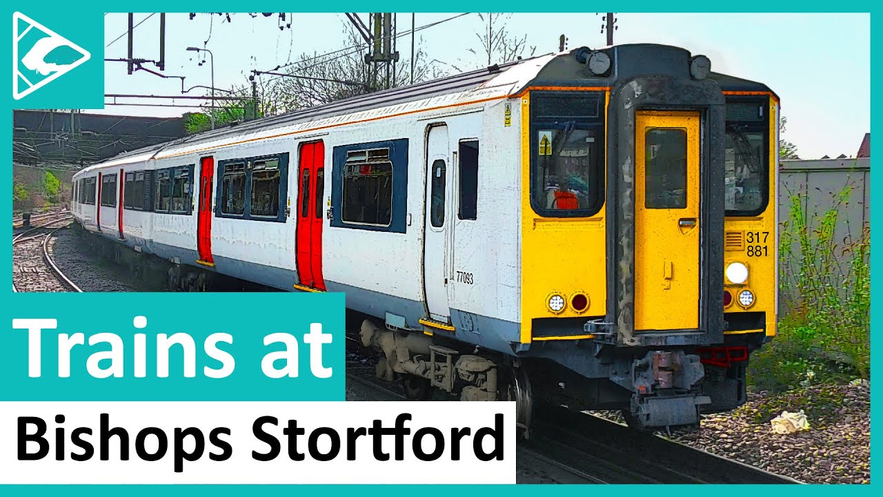 Trains at Bishops Stortford (WAML) 26/02/2022