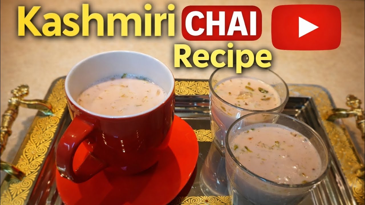 Authentic Kashmiri Chai Recipe | No Color | Traditional Pink Tea Recipe #kasmirichai #sabhia252 