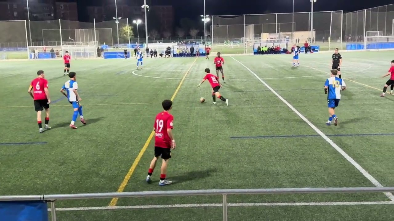 Jan Robert Gómez. UD. Montecarlo Juvenil División de Honor vs CF Sabadell. Temp. 2025-26