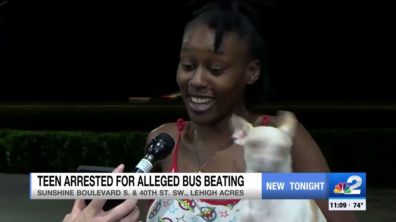 Teen arrested after attacking girl on school bus in Lehigh Acres