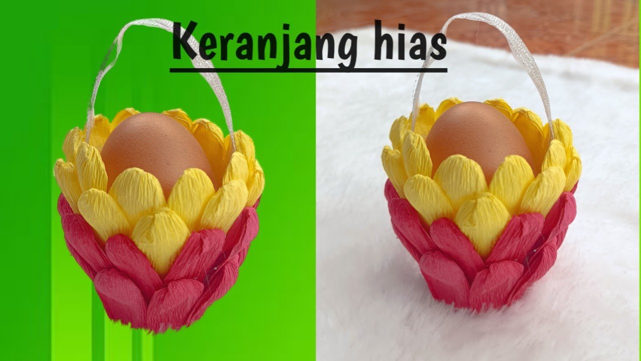 Keranjang mini hias | Keranjang Telur