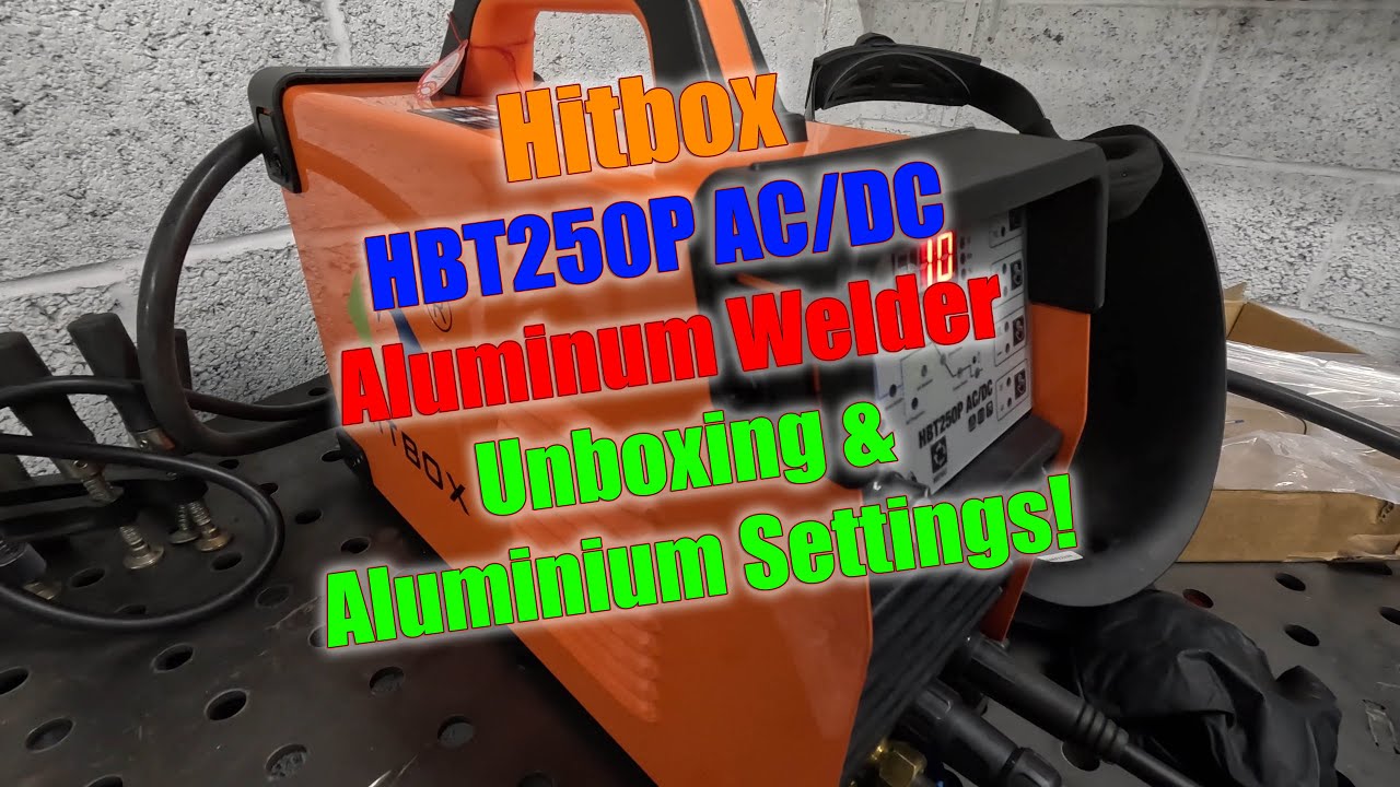Руководство для начинающих по сварке TIG-сварщиком Hitbox HBT250P AC/DC для алюминия / Настройки ...