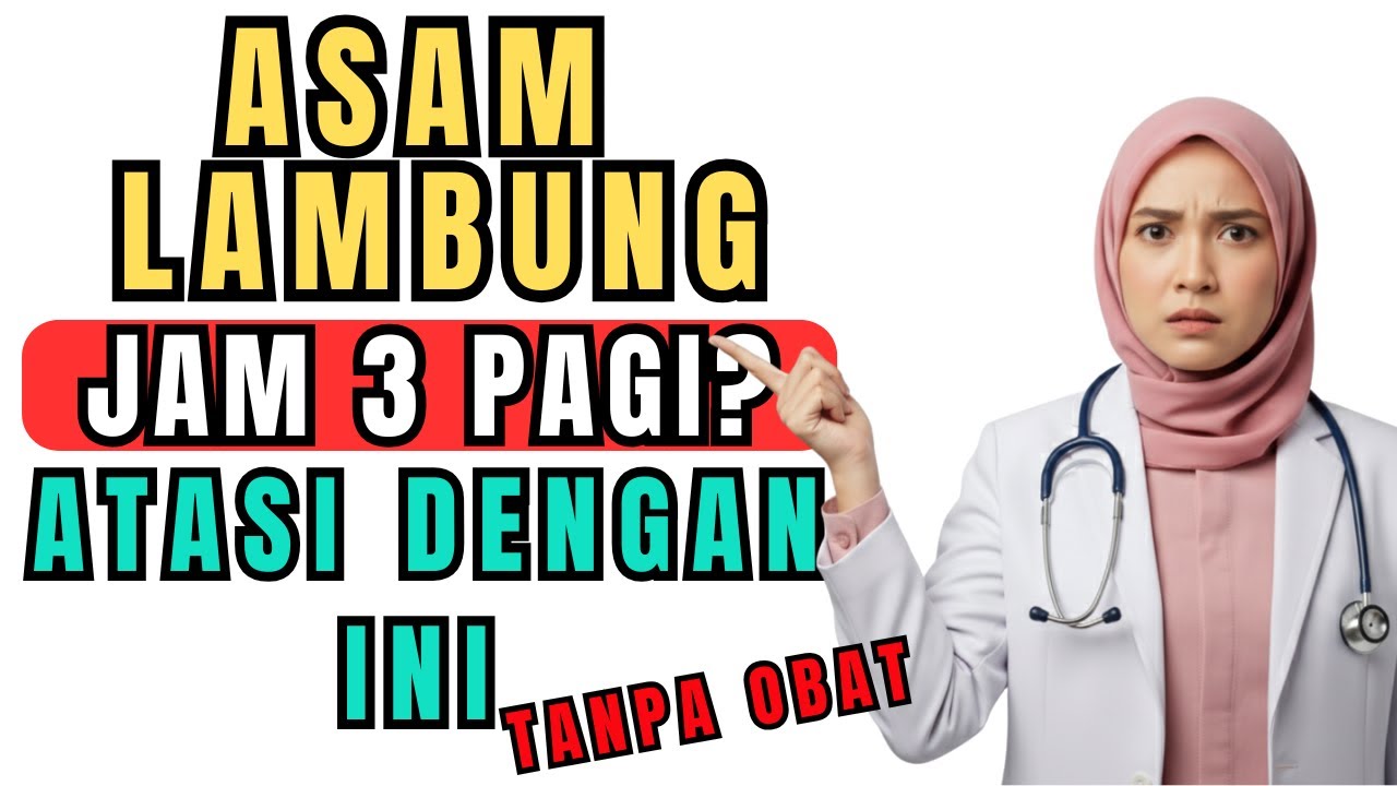 Jam 3 Pagi Selalu Melek? Biang Keladinya GERD! Ini Cara Stop Tanpa Obat Tidur