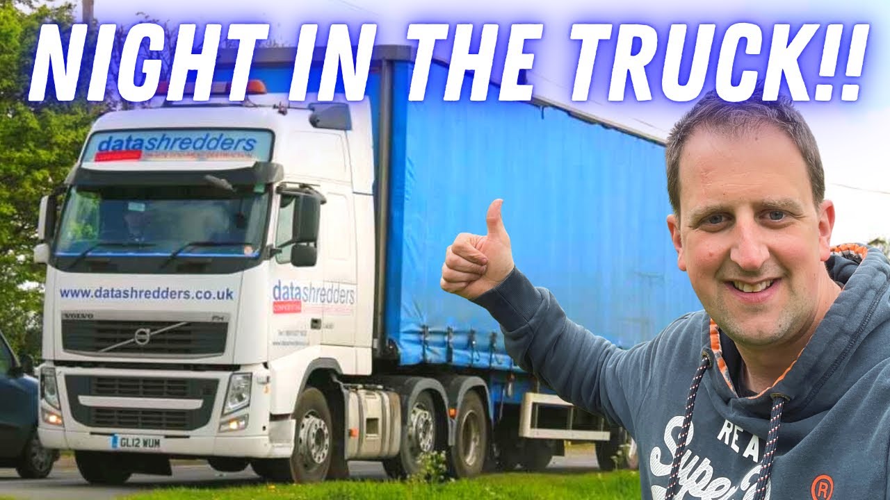 Ночь в грузовике | POV | Trucking Vlog 57 | #truckertim