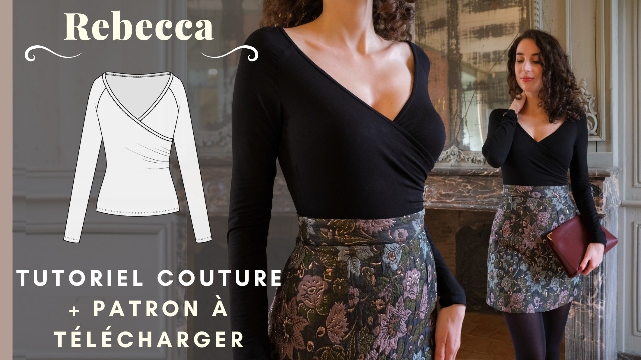 Tutoriel haut en maille | Rebecca | patron à télécharger