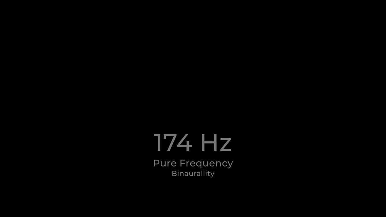 174 Hz Pure Frequency | Deep Relaxing Tone (15 Minutes)