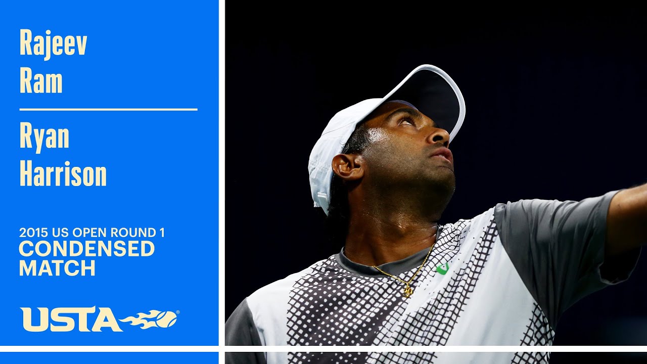 Rajeev Ram v Ryan Harrison Condensed Match | 2015 US Open Round 1