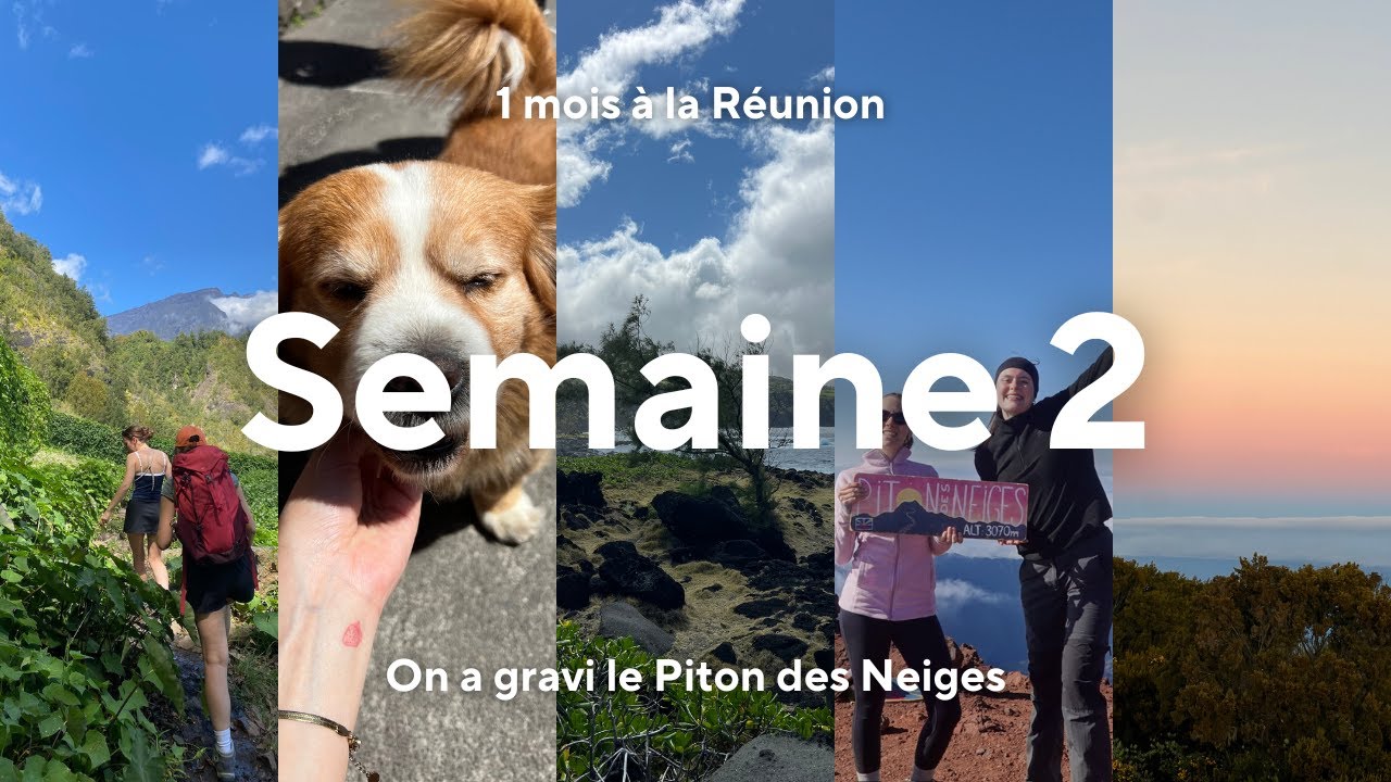 1 mois à la Réunion - S2 ⛰️