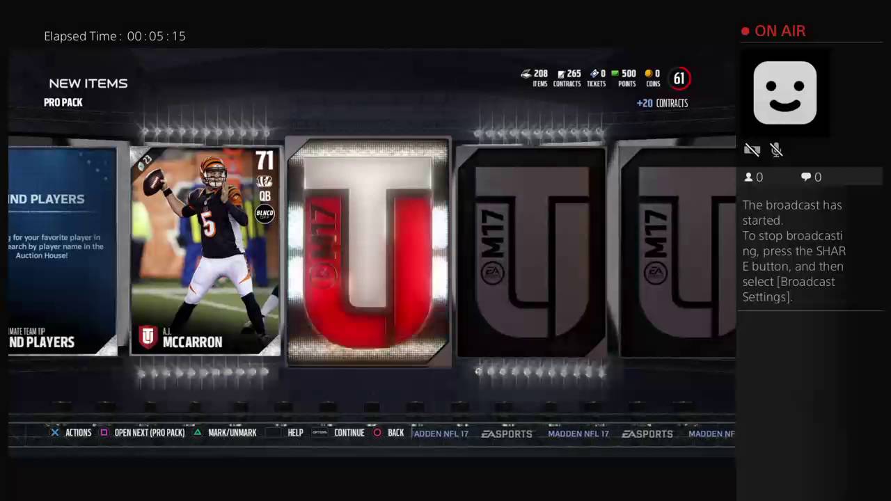 Madden 17 mut 80 pack bundle opening