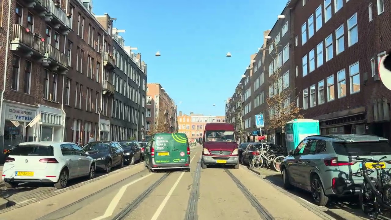 Sunny day in Amsterdam | Driving pov Amsterdam 